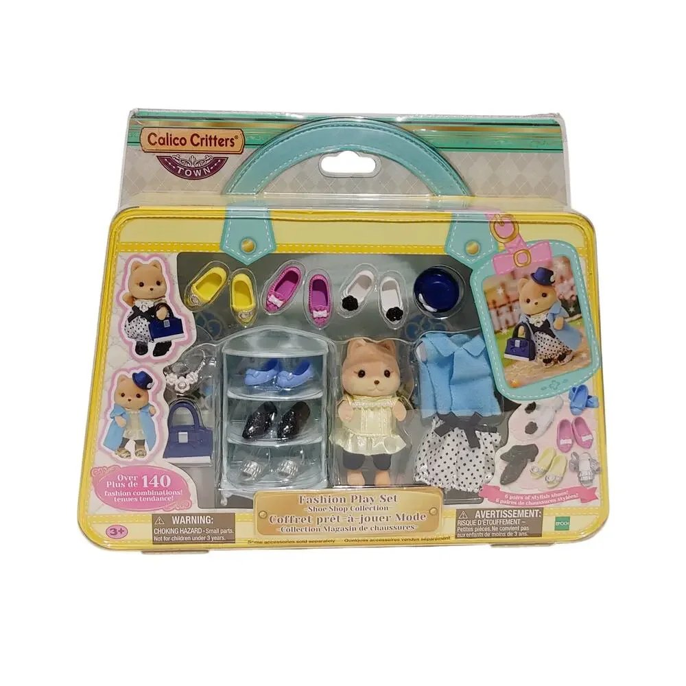 Sylvanian Families Calico Critters Town Fashion Shoe Shop Playset Collection NEW